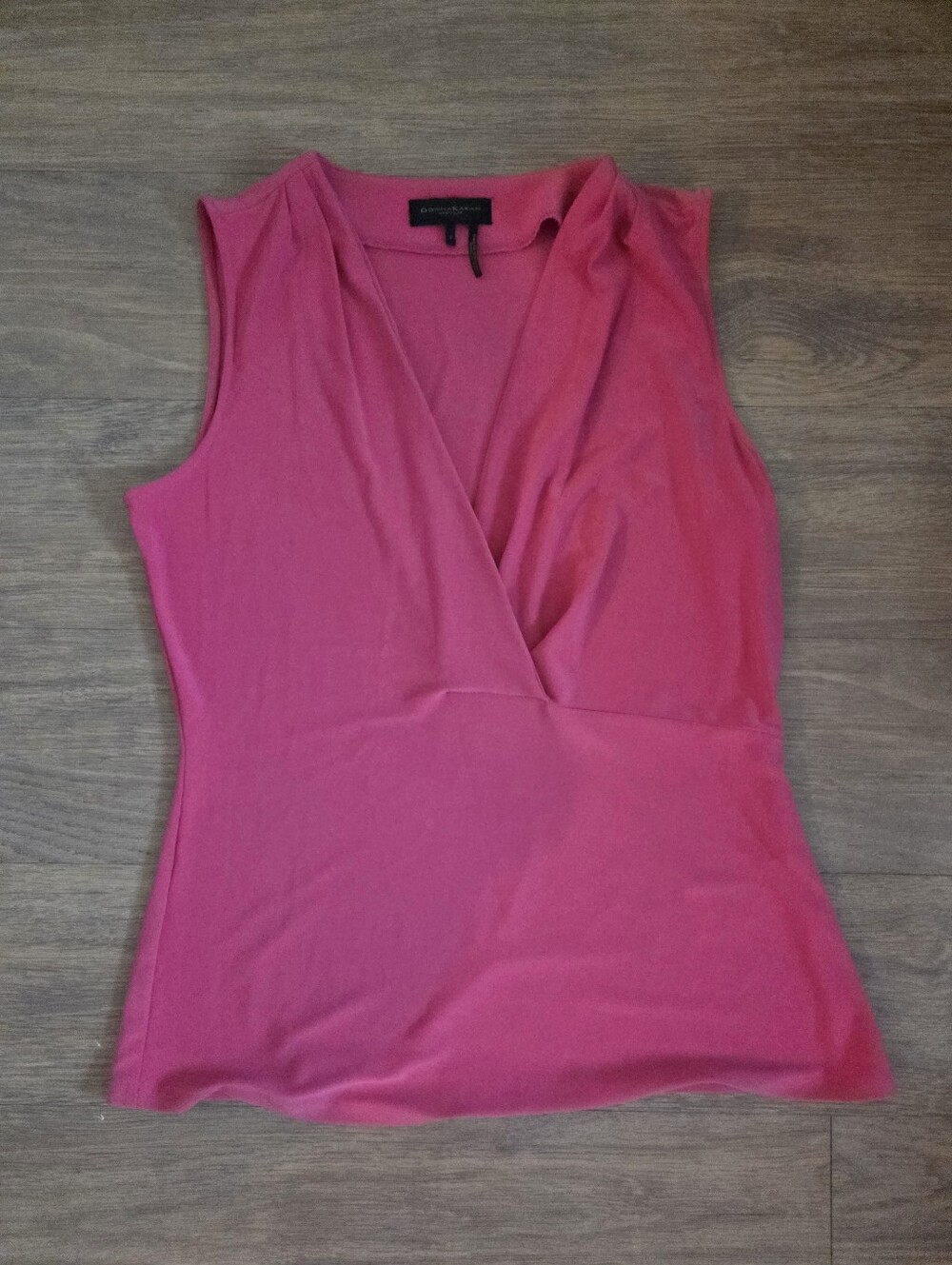 Donna Karan Magenta Top